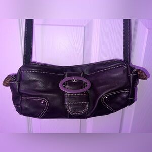 Dark Brown 90s style bag